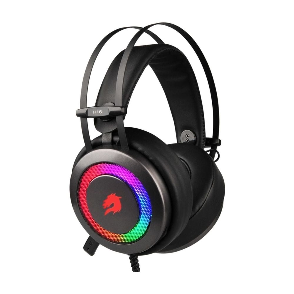 GameBooster H16 Storm LED 7.1 Surround Gri Gaming Kulaklık