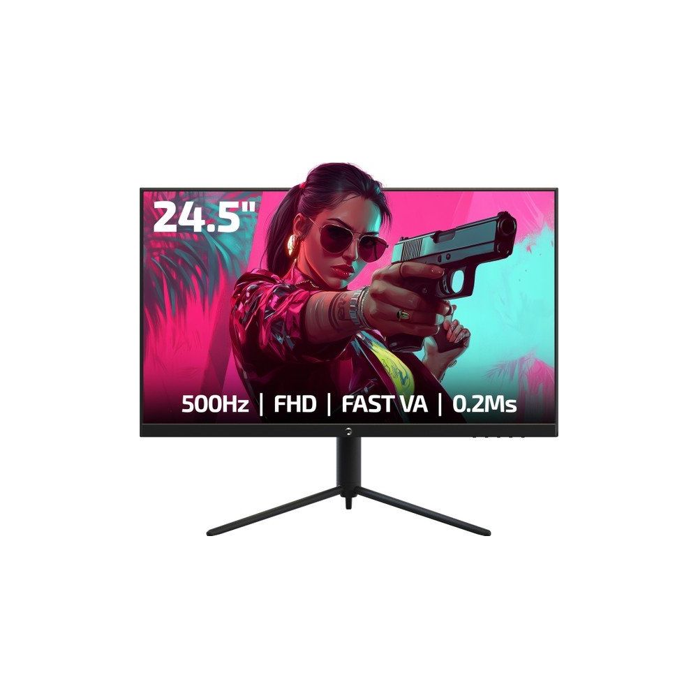 GamePower Lucid S50 24.5 inç 500Hz 0.2Ms VA Pivot Oyuncu Monitörü