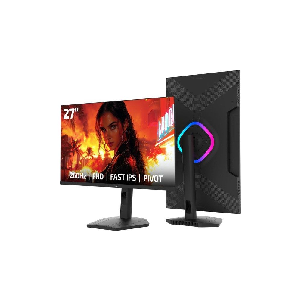 GamePower Lunis L60 27 inç 280Hz 0.5ms IPS Pivot Oyuncu Monitörü