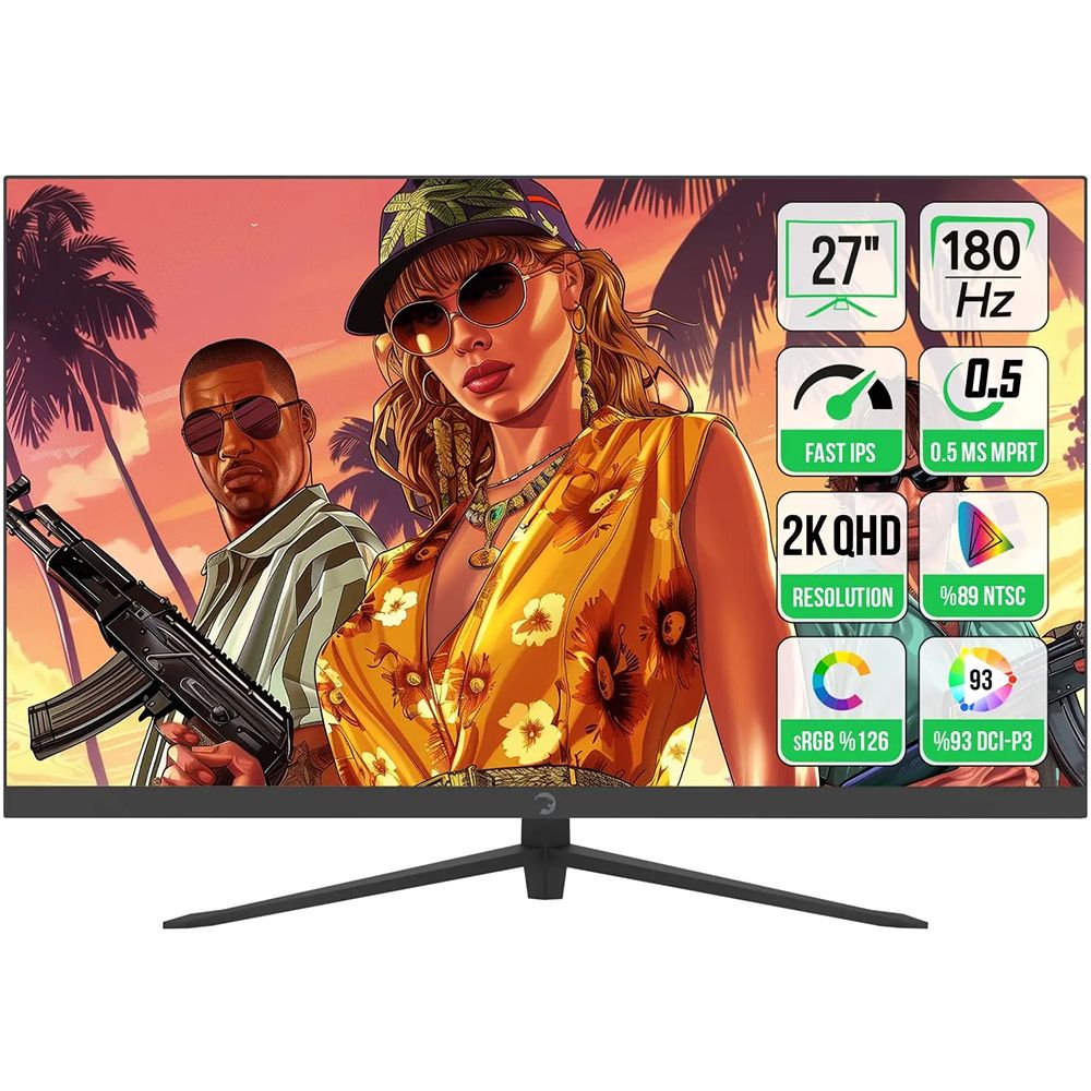 GamePower Sonic T80 27 inç 180HZ 0.5ms 2K IPS Oyuncu Monitörü