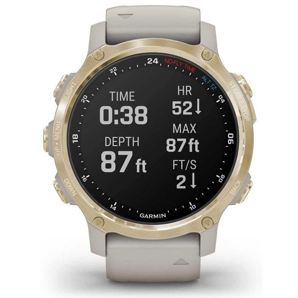 Garmin Descent MK2S Light Gold Kum Rengi Akıllı Saat