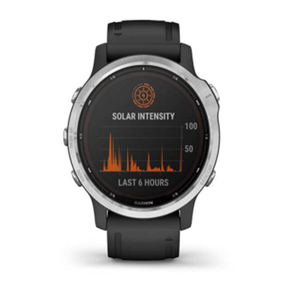 Garmin Fenix 6s Solar Multispor Gümüş Akıllı Saat