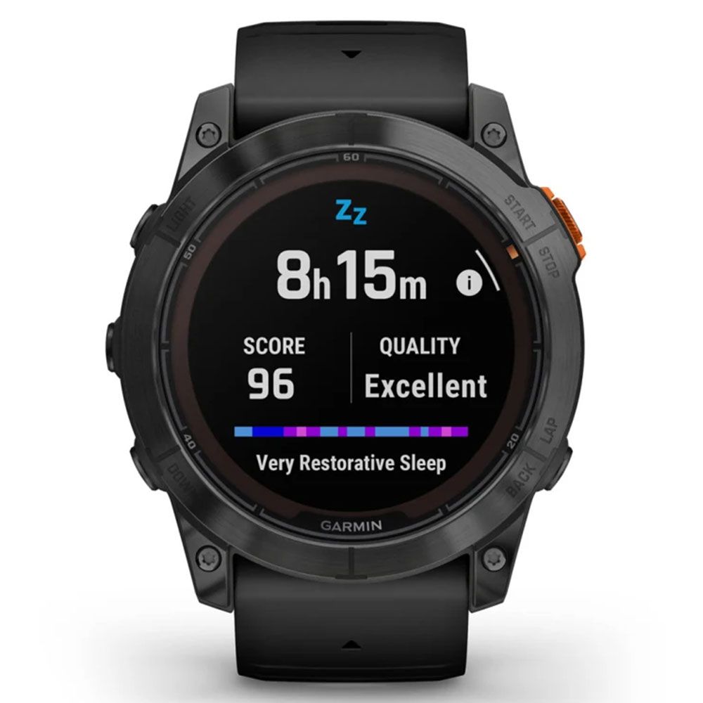 Garmin Fenix 7X Pro Solar Edition Slate Gri Siyah Akıllı Saat