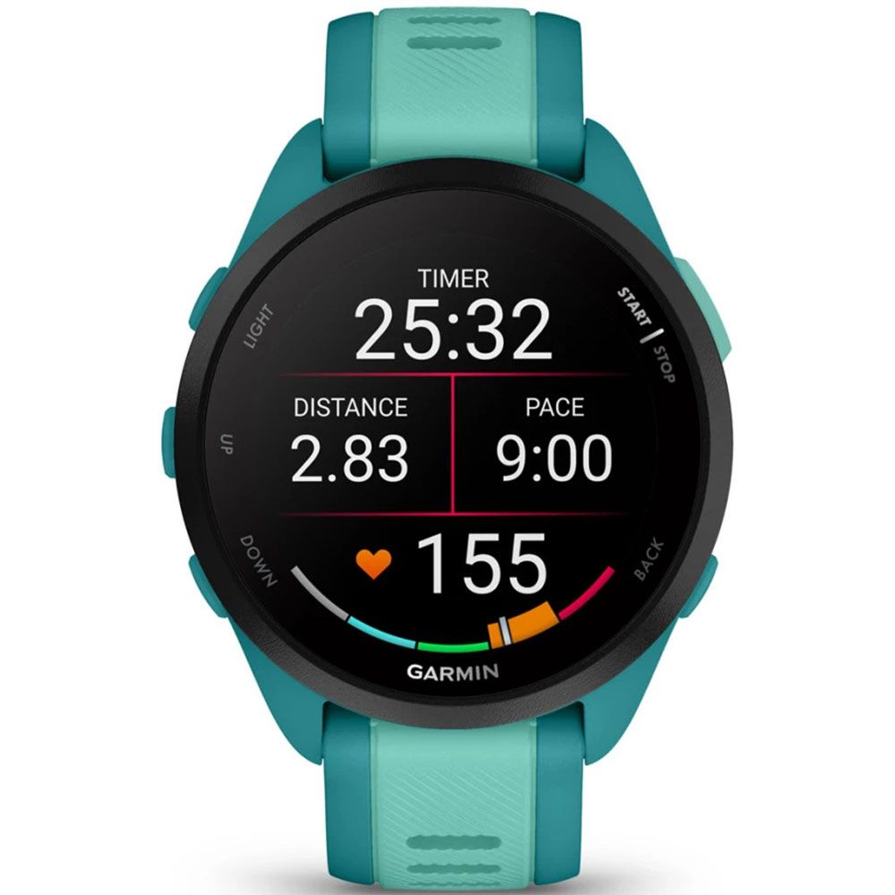 Garmin Forerunner 165 Music Turkuaz Deniz Mavisi Akıllı Saat
