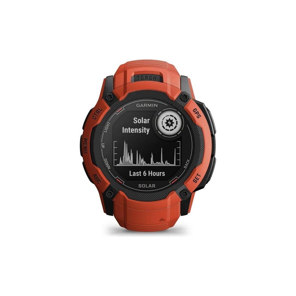 Garmin Garmin Instinct 2X Solar Multisport Kırmızı Akıllı Saat
