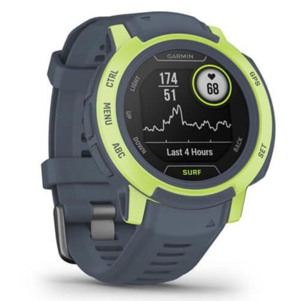 Garmin Instinct 2 Surf Edition Multisport Sİyah Yeşil Akıllı Saat