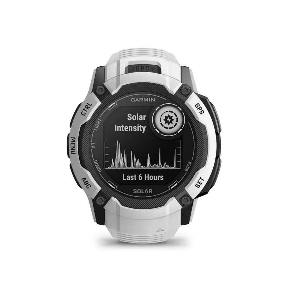 Garmin Instinct 2X Solar Multisport Beyaz Akıllı Saat