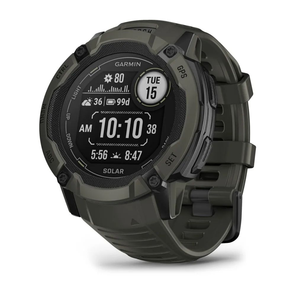Garmin Instinct 2X Solar Multisport Yeşil Akıllı Saat