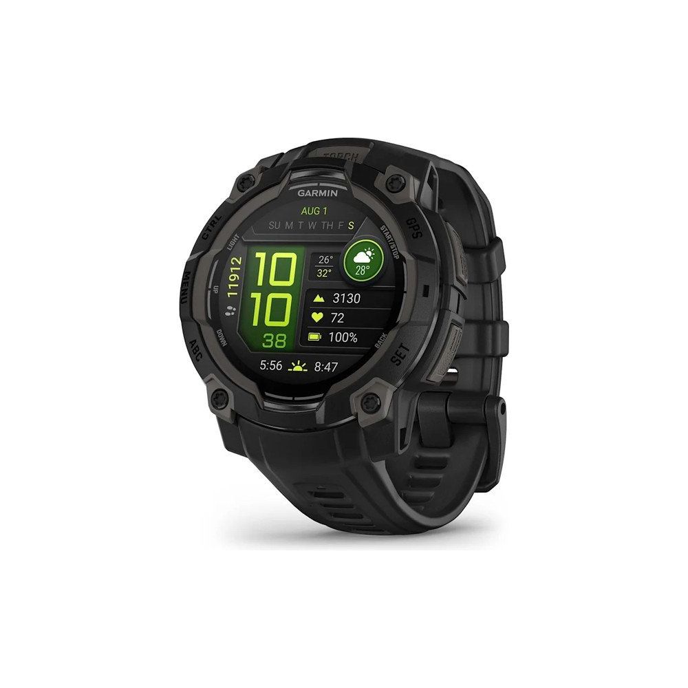 Garmin Instinct 3 45 mm Amoled Siyah Akıllı Saat