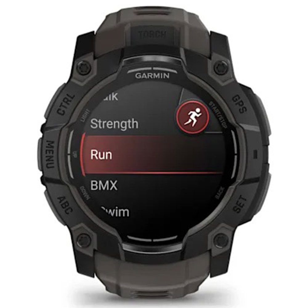 Garmin Instinct 3 50 mm Amoled Kömür Siyahı Akıllı Saat