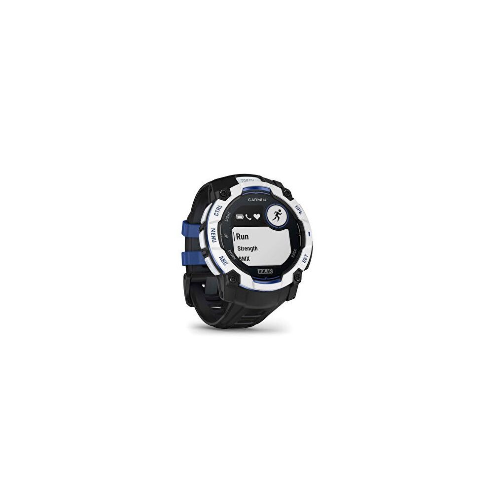 Garmin Instinct 3 50 mm Solar Siyah Beyaz Akıllı Saat