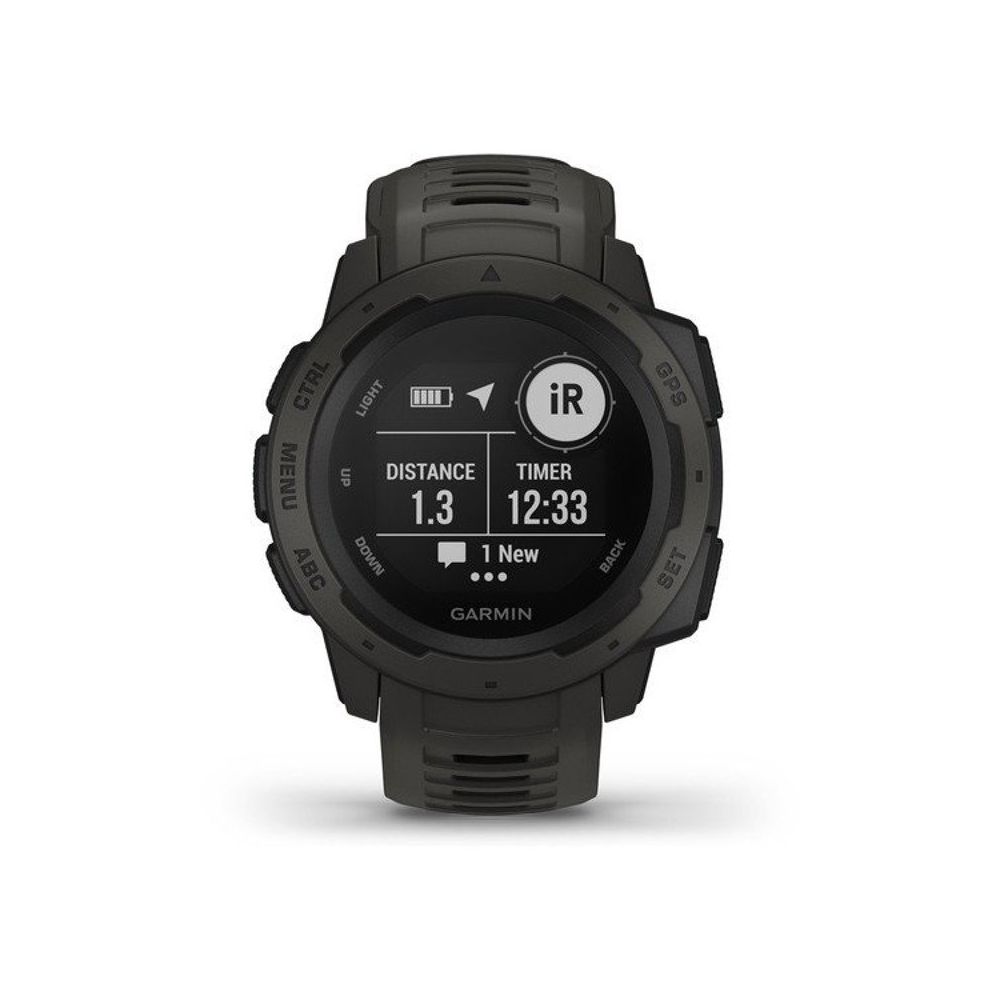 garmin instinct watch black