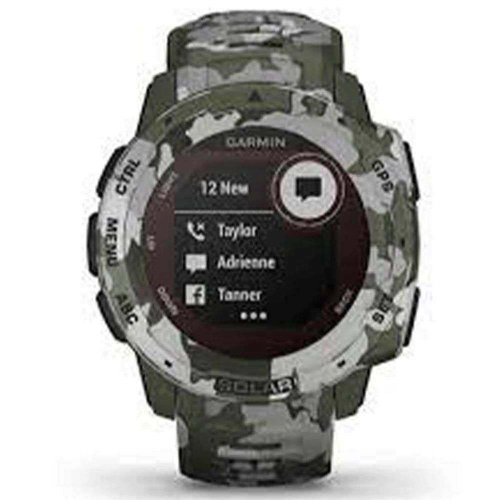 Garmin Instinct Solar Camo Yeşil Akıllı Saat
