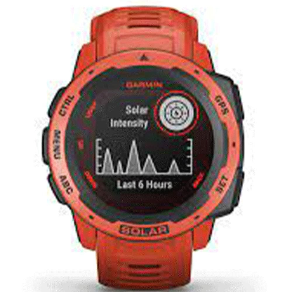 Garmin Instinct Solar Kırmızı Akıllı Saat