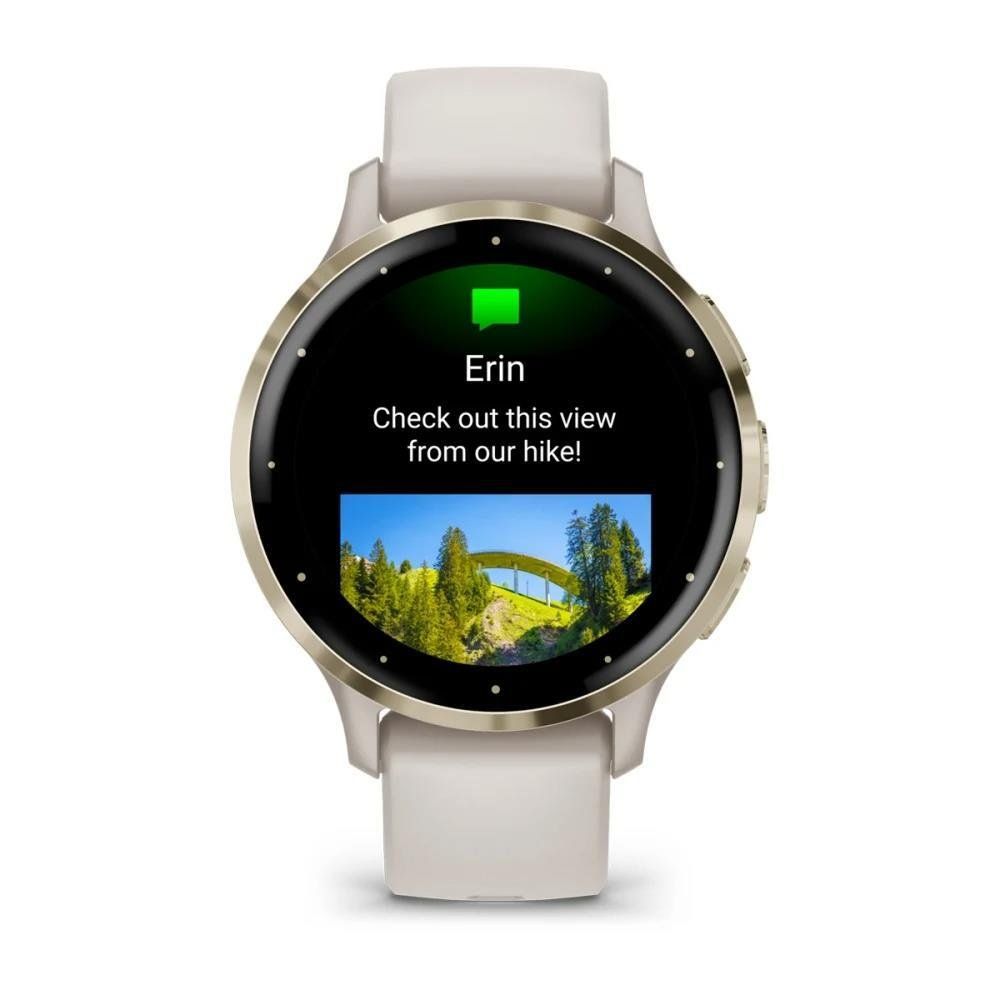 Garmin Venu 3S Fildişi Gold Akıllı Saat