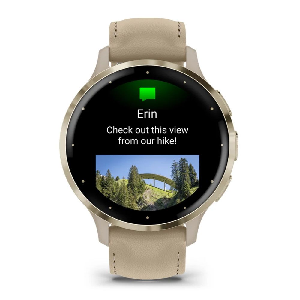 Garmin Venu 3S Soft Gold French Gri Akıllı Saat