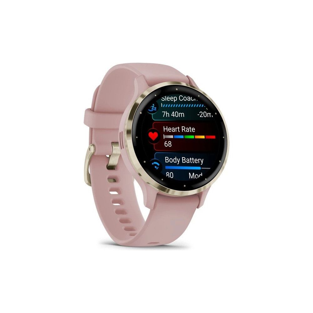 Garmin Venu 3S Soft Gold Pembe Akıllı Saat