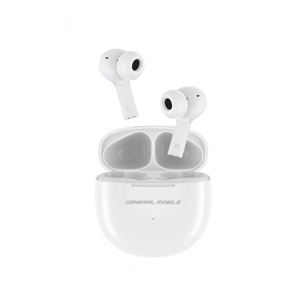 General Mobile GM Pods 3 Beyaz Bluetooth Kulaklık
