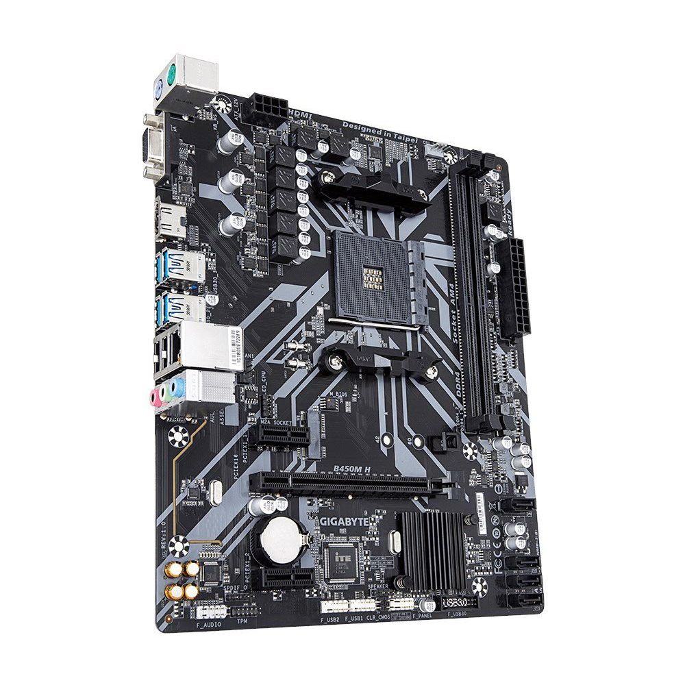 Gigabyte B450M-H AMD B450 2933MHz DDR4 Soket AM4 mATX Anakart