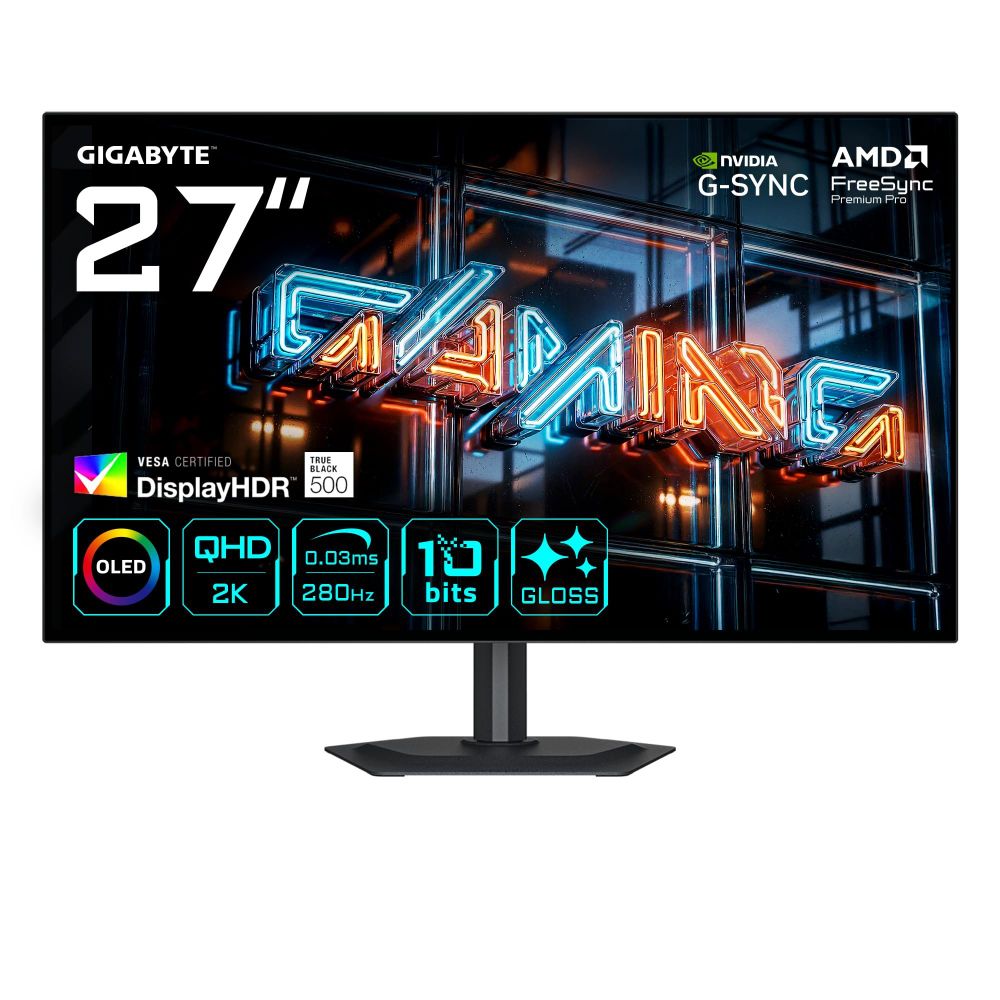 Gigabyte MO27Q28GR 27 inç 280Hz 0.03ms Monitör