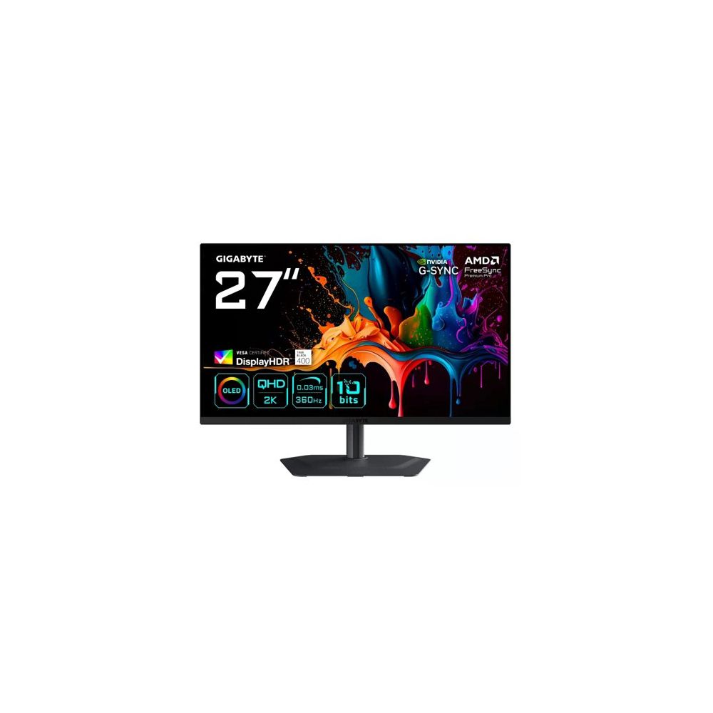 Gigabyte MO27Q3 27 inç 360Hz 0.03ms OLED Oyuncu Monitörü