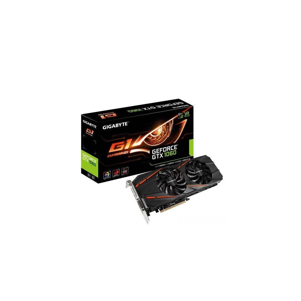 Gigabyte Nvidia GeForce GTX 1060 6GB 192Bit GV-N1060G1 GAMING-6GD