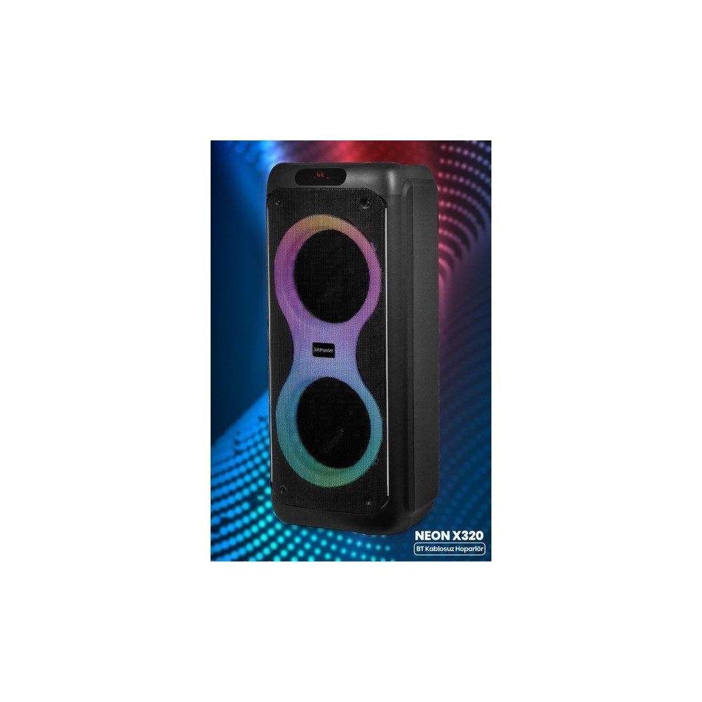 Goldmaster Neon X320 Dj Box Bluetooth Hoparlör