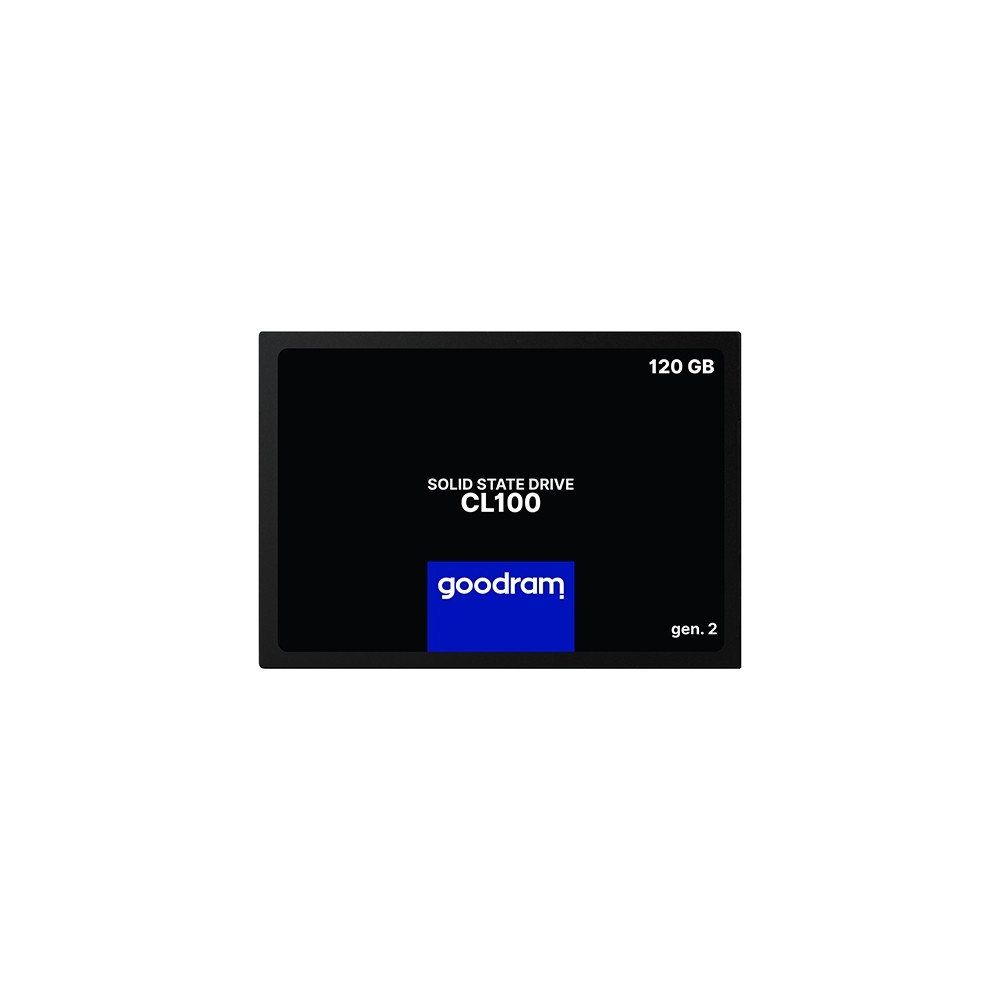 Goodram CL100 2.5'' Sata 3.Gen 2. 485 Mb/s 380 Mb/s SSDPR-CL100-120-G2 120 GB SSD Disk