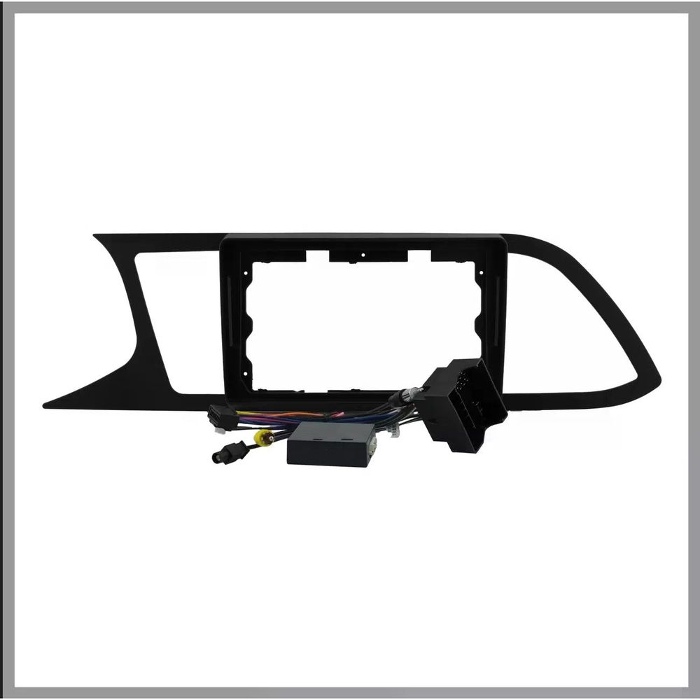 Govimaks Seat Leon 2013-2021 Uyumlu Piano Black 9 inç Soket Canbus