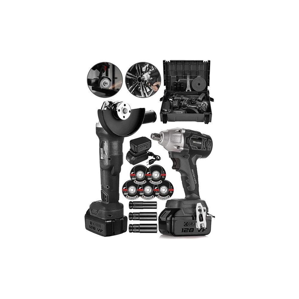 Graizer Alman 128 V Profesyonel 2li Çelik Şanzuman Set Somun Sıkma