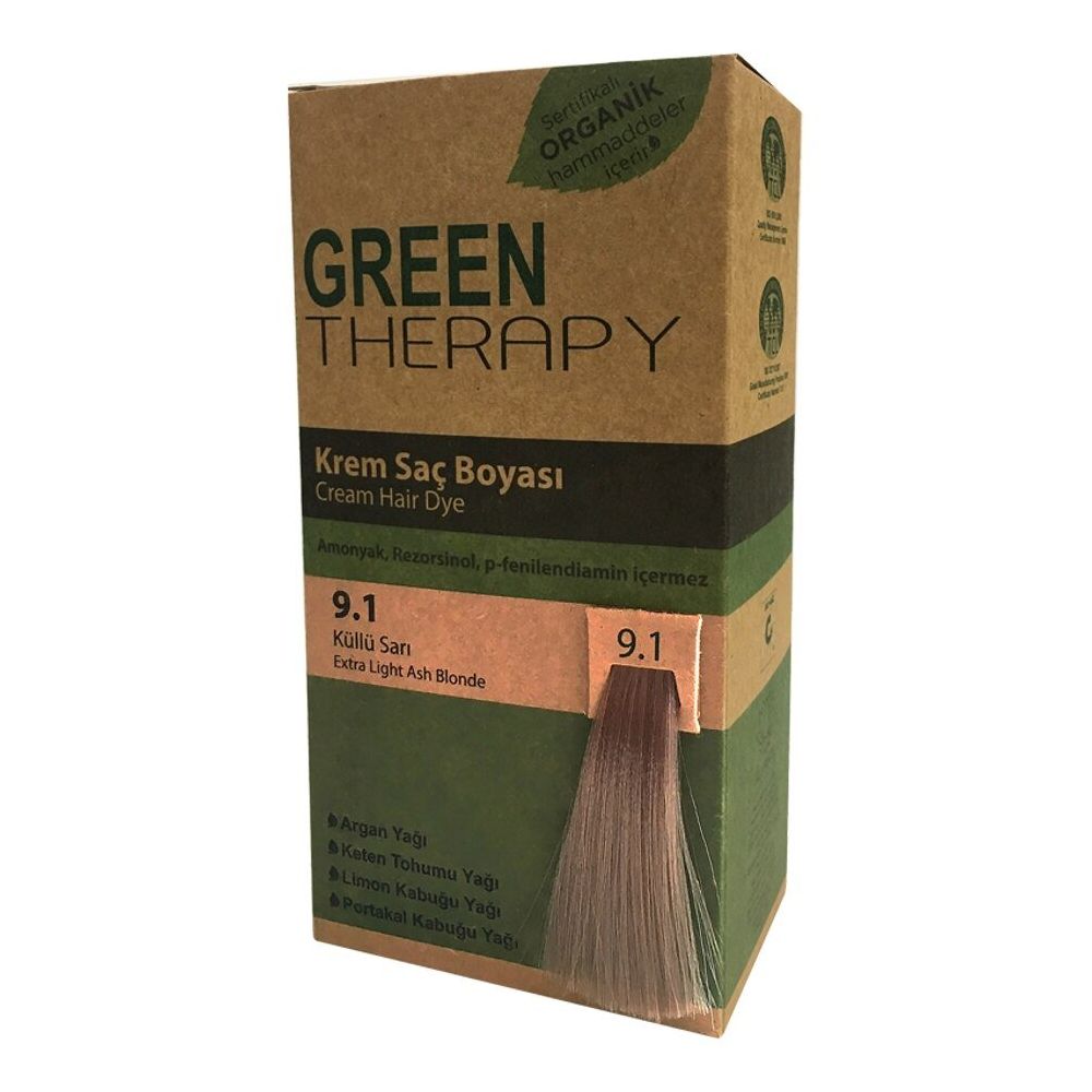 Green Therapy Krem 9 1 Kullu Sari Sac Boyasi Fiyatlari