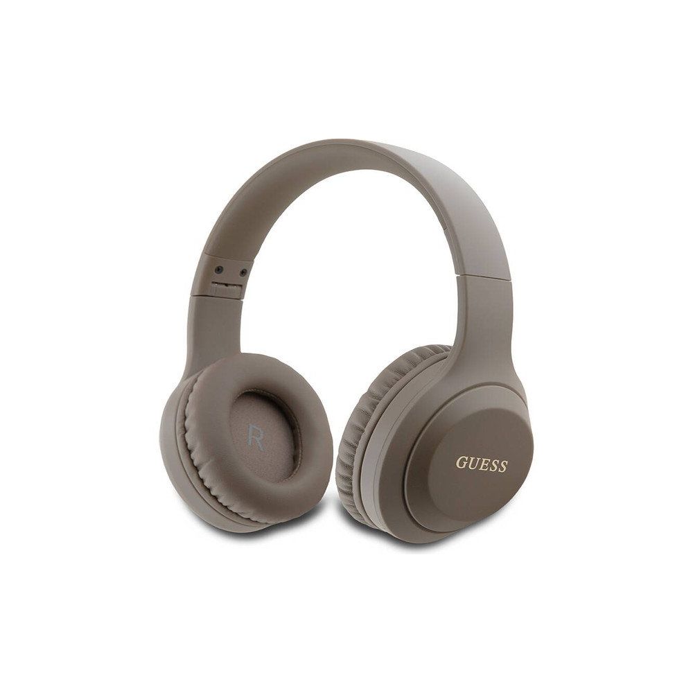 Guess Katlanabilir Metal Klasik Logolu Kahverengi Bluetooth Kulaklık