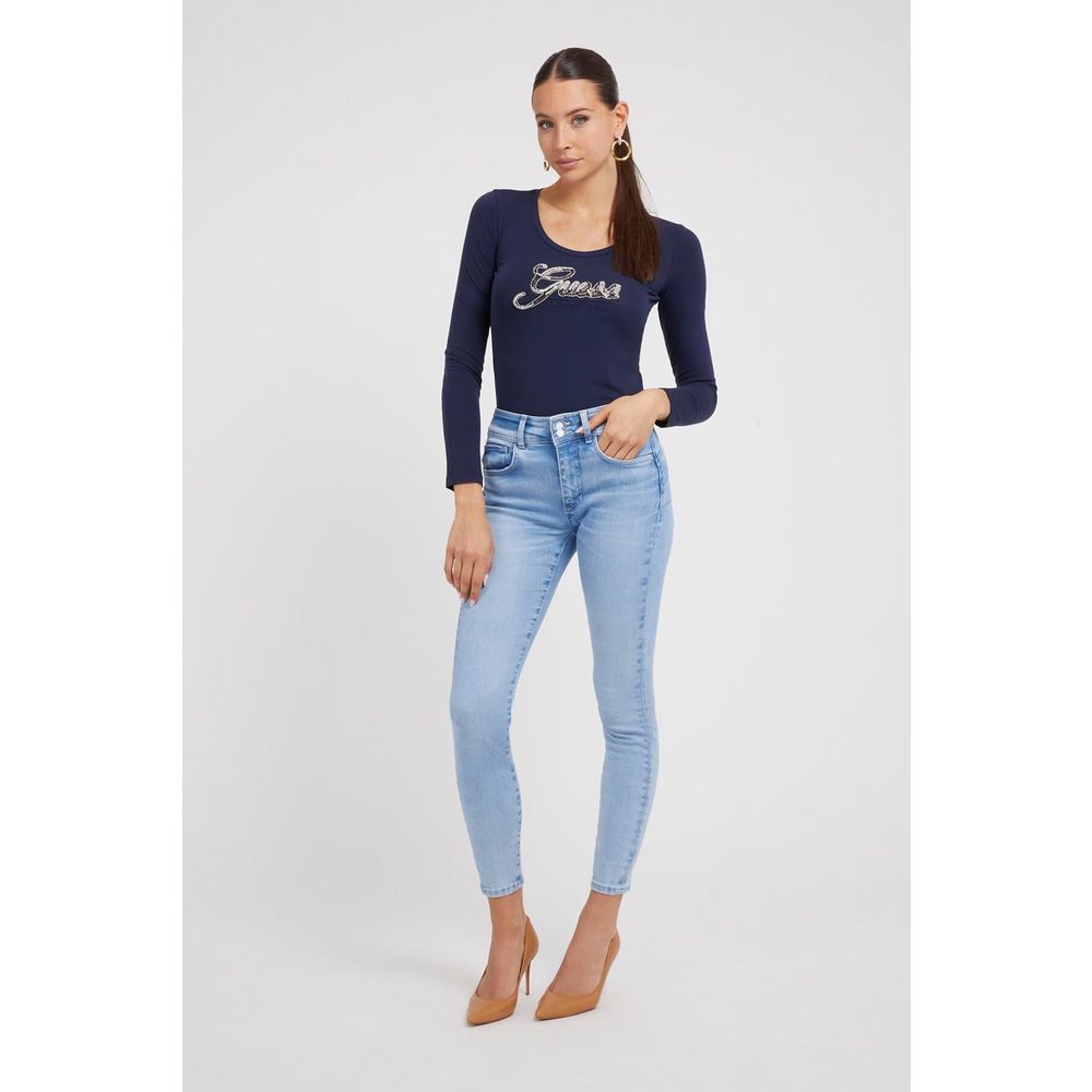 Guess W3YI37J1314 Lacivert Kadın T-shirt Fiyatları ve Modelleri