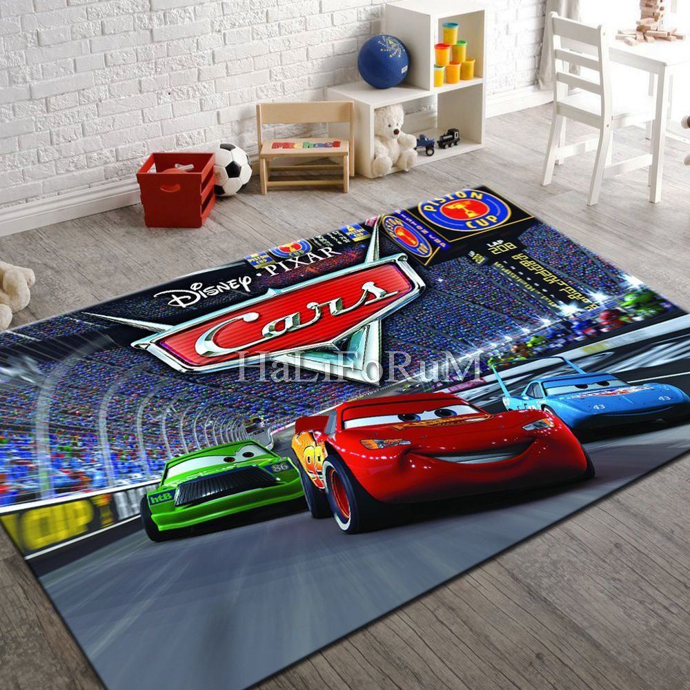 haliforum arabali simsek mcqueen b709 80x140 cm cocuk odasi hali fiyatlari