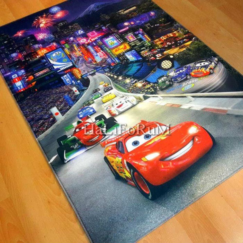 haliforum i b971 simsek mcqueen cocuk odasi kaymaz tabanli 133x190 cm hali fiyatlari