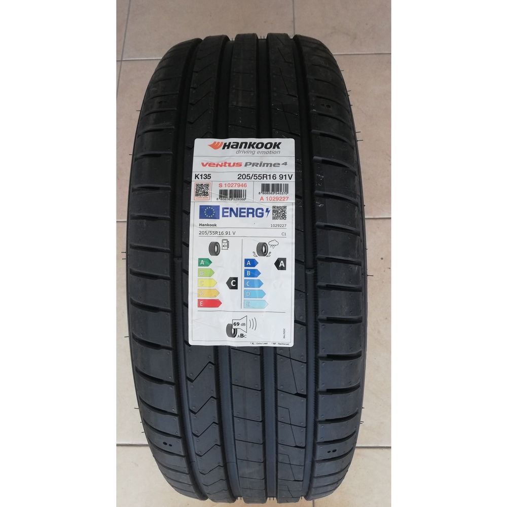 Pneumatici Hankook Ventus Prime 4 K135 - 205/55 R16 91V - Ad Alta Prestazione, Basso Rumore E Vibrazioni - Foto 7