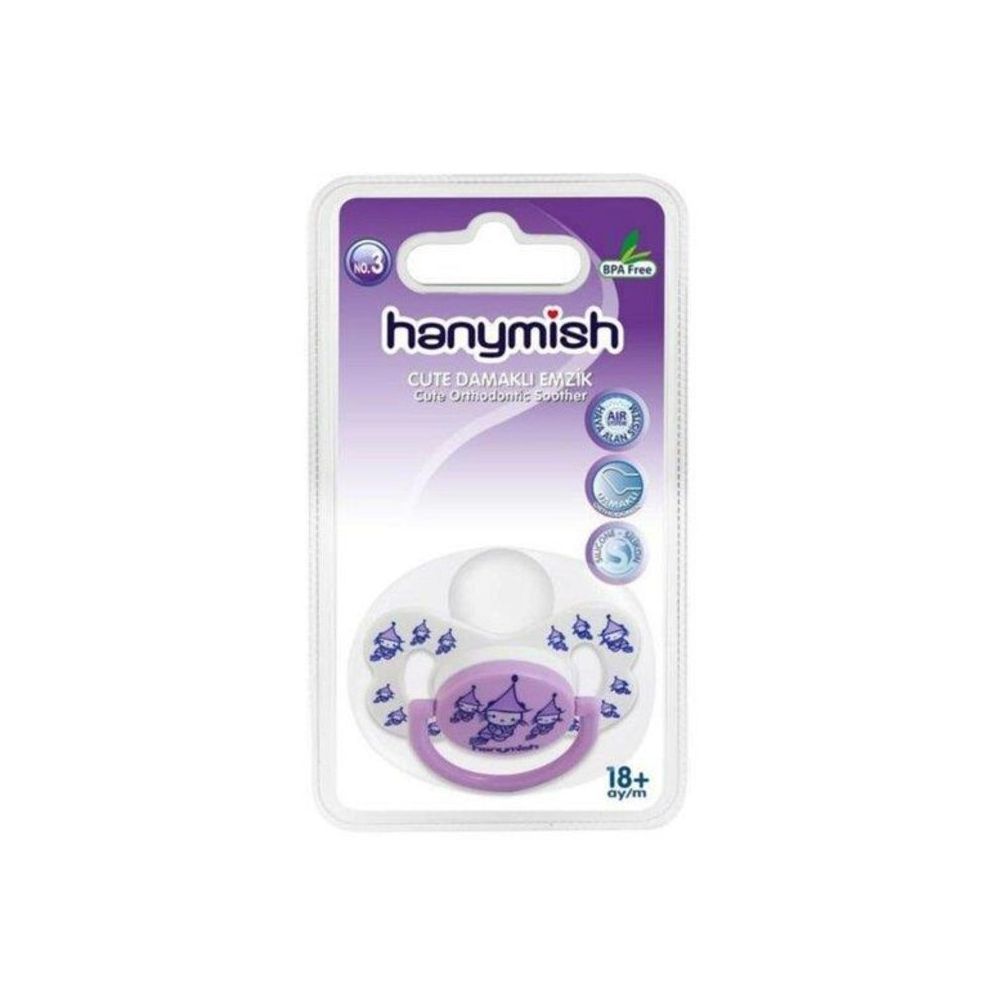 HANYMİSH NO:3 CUTE DAMAKLI EMZİK 18+AY