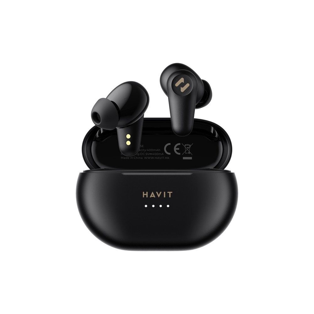 Havit Tw915E ENC Mikrofonlu TWS Oyun Modlu 5.2 Siyah Bluetooth Kulaklık