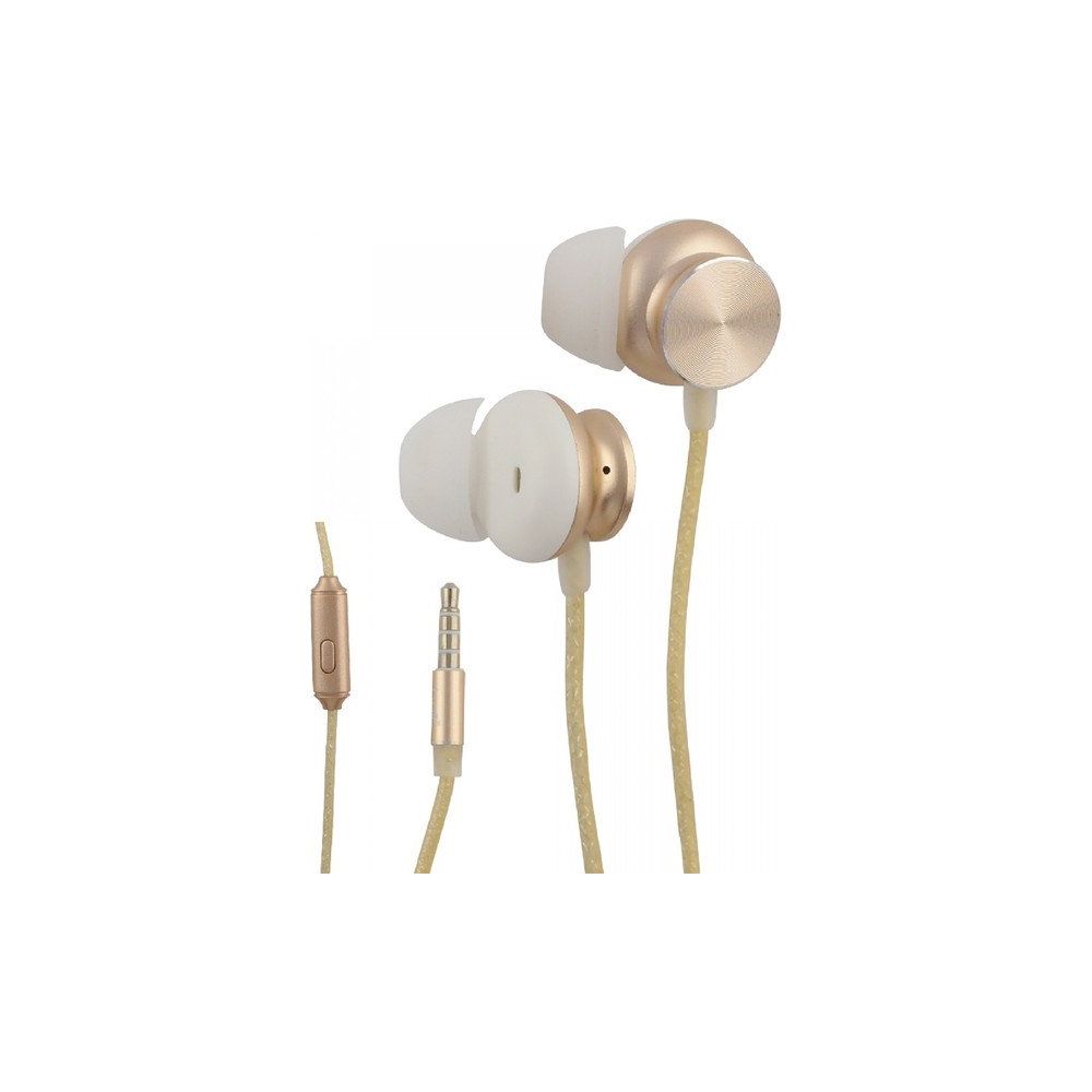 Helt HT-110 Stereo 3.5 mm Altın Kulak İçi Headset Kulaklık