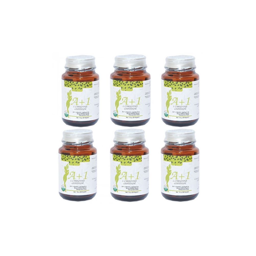 hhs a1 l carnitine lepidium Hhs A1 L-Carnitine Lepidium 6x30 Kapsül Fiyatları