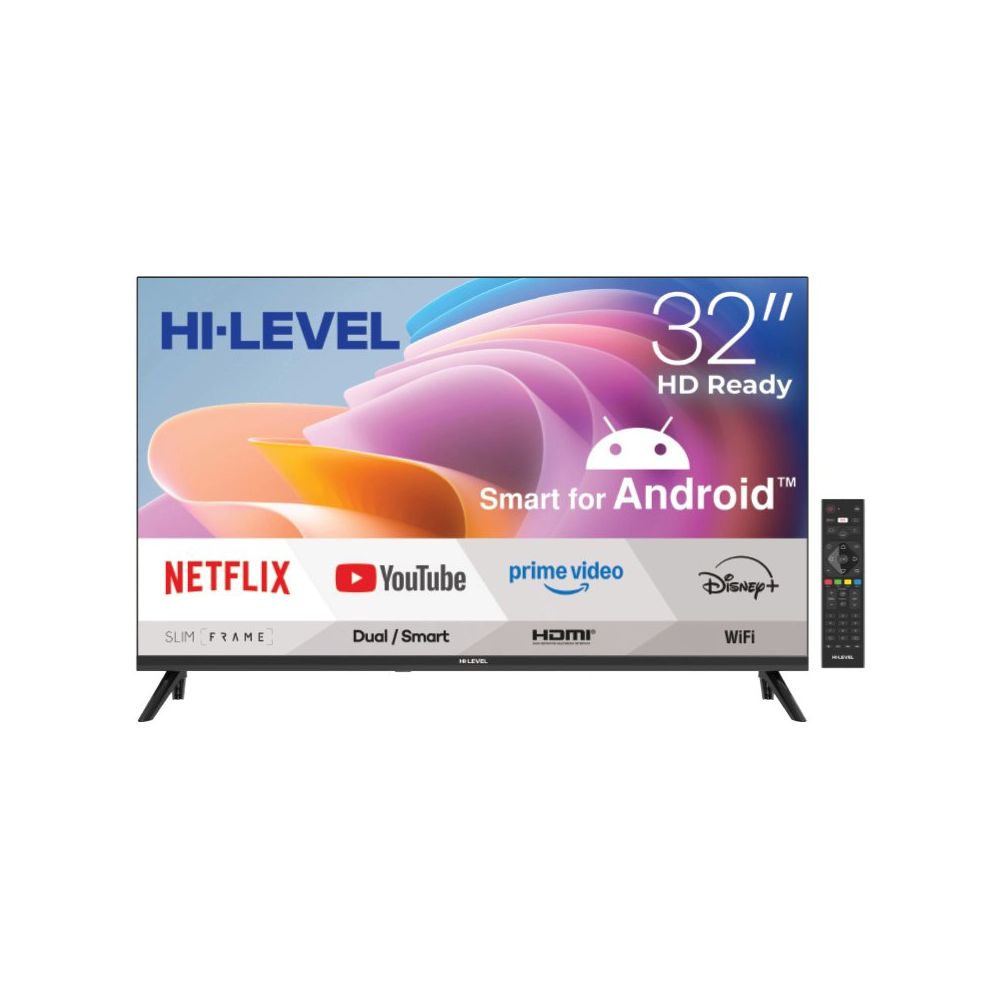 Hi-Level HL32HMLN 32 inç 80 Ekran HD Ready Android LED TV