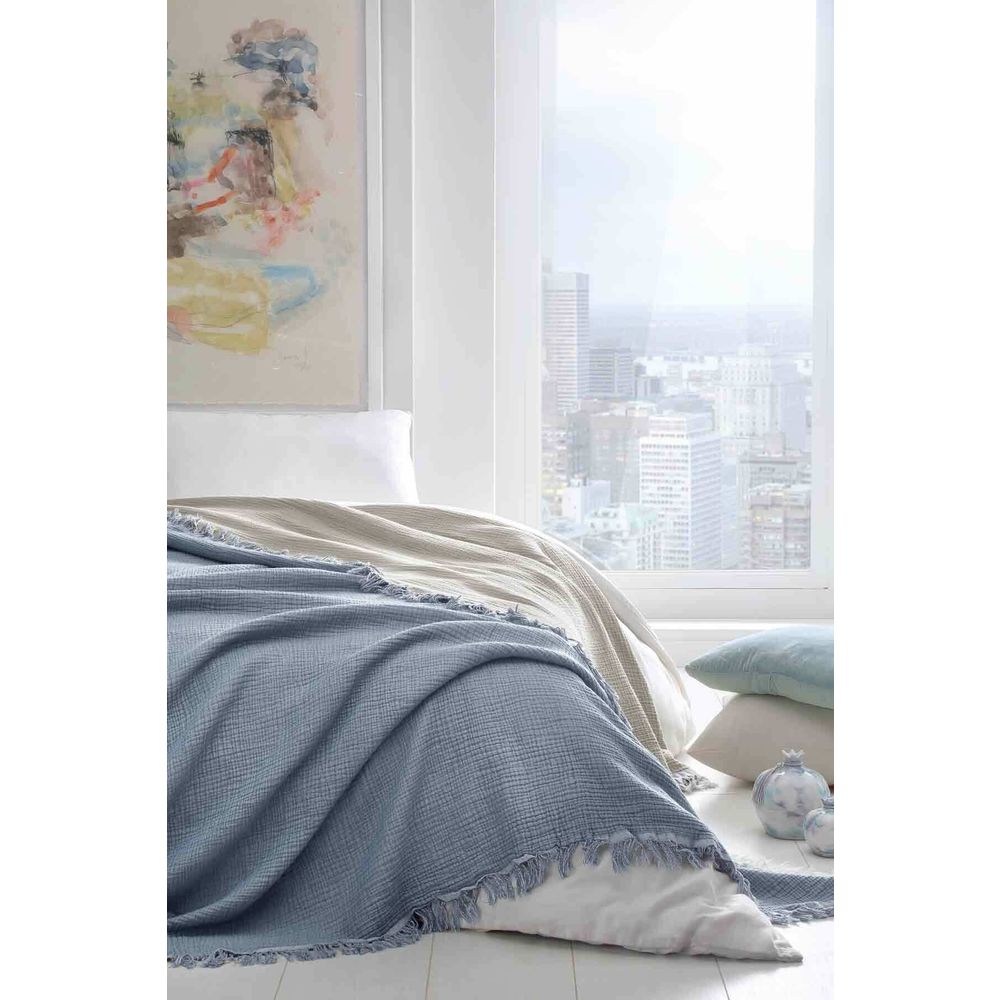 Hibboux Muslin Beige Yatak Ortusu Fiyatlari