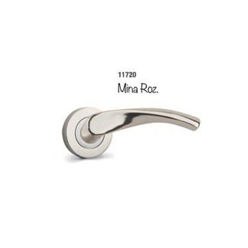 Hira Mina Nikel Saten Rozetli Yale 1 Cift Kapi Kolu Fiyatlari