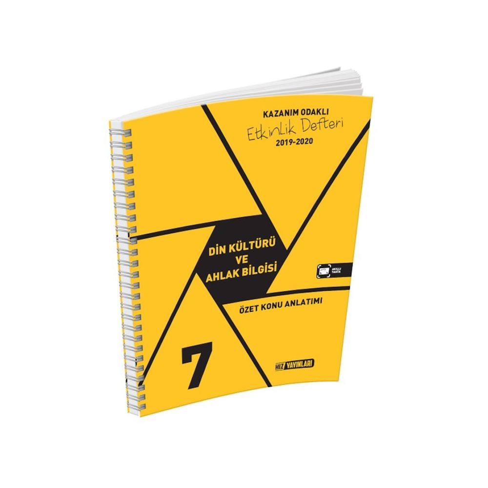 Hiz Yayinlari 2020 7 Sinif Din Kulturu Ve Ahlak Bilgisi Kazanim Odakli Egitim Defteri Fiyatlari