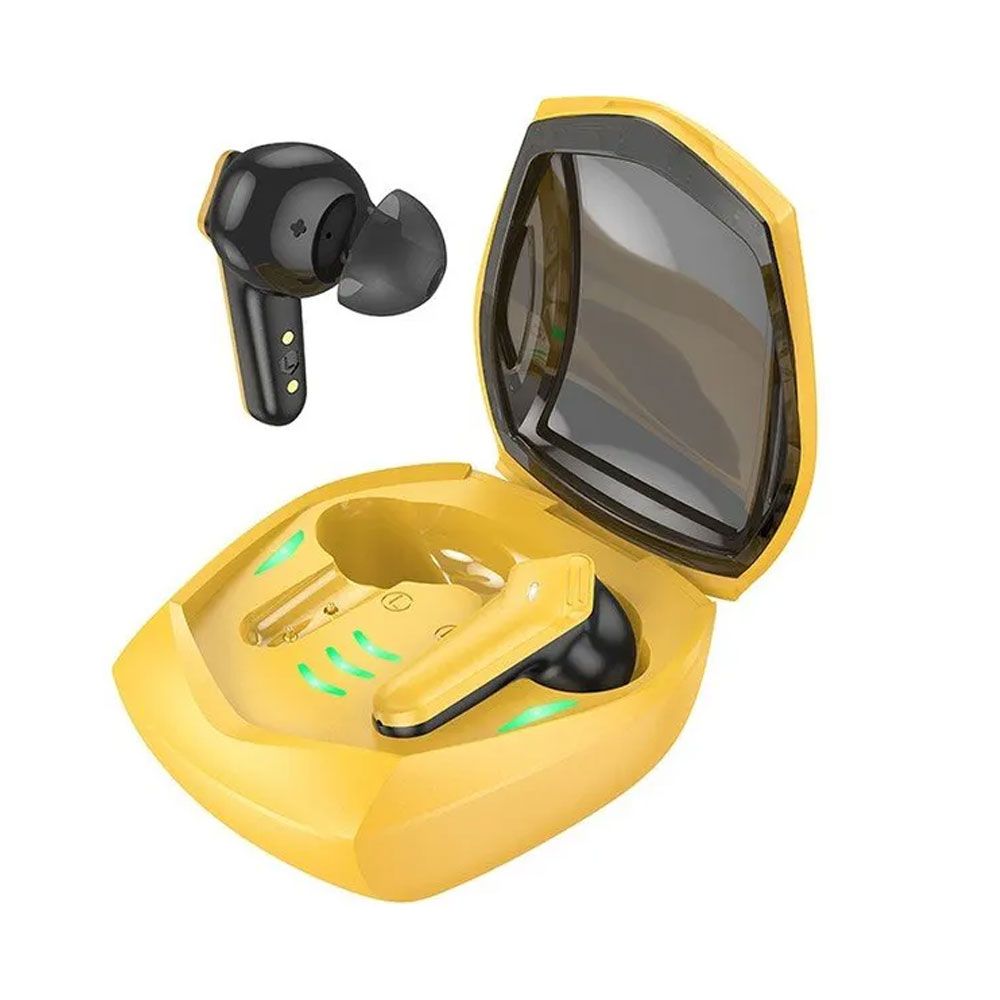 Hoco EW28 Sarı Bluetooth Kulaklık