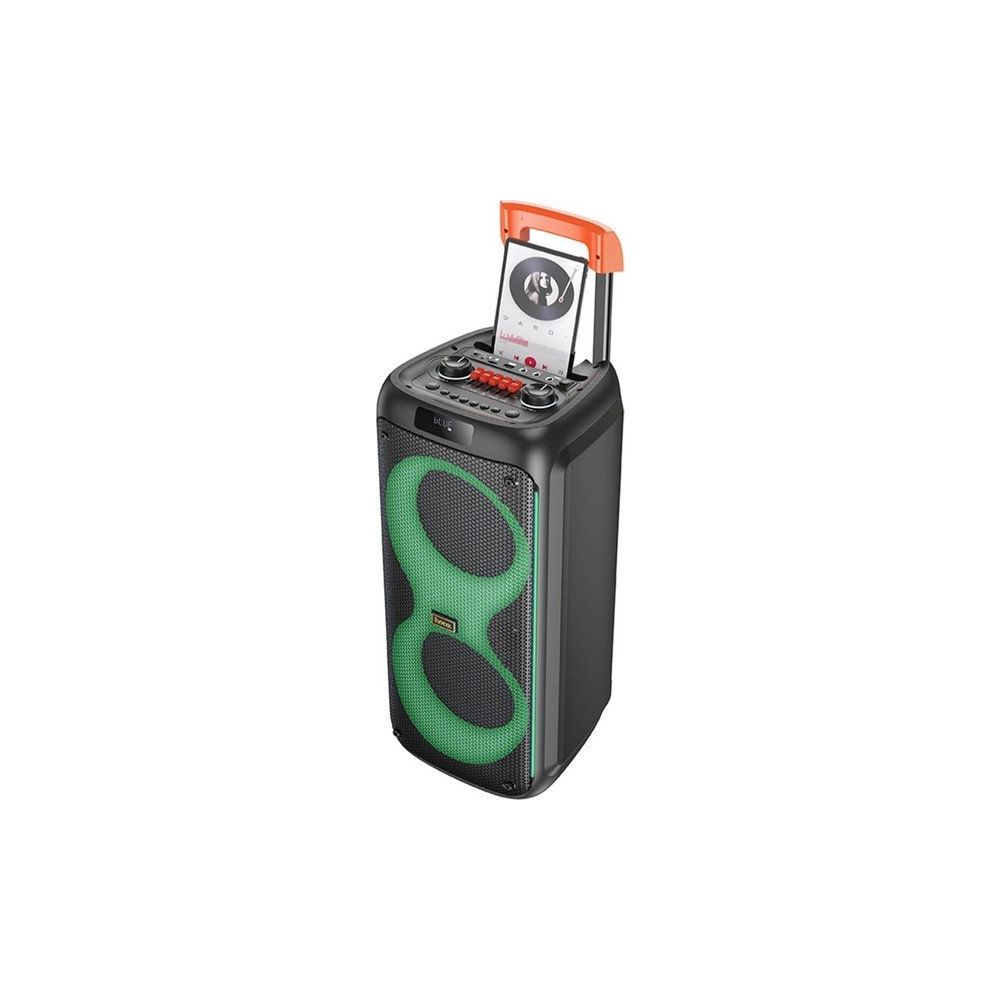 Hoco HA7 Siyah Leader Mikrofonlu Bluetooth Kablosuz Hoparlör