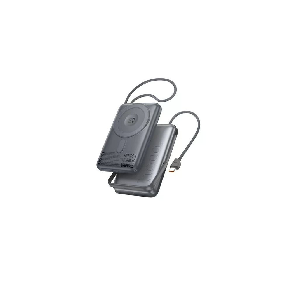 Hoco Q43 Clever 3In1 10.000 Mah Pd 20W Gri Standlı Magsafe Powerbank