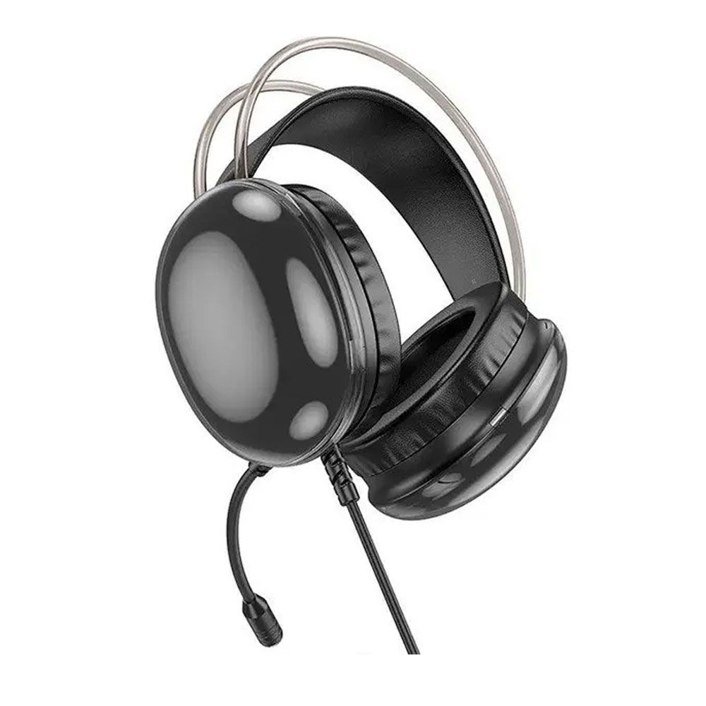 Hoco W109 Plus Rich Siyah Usb 7.1 Kulak Üstü Gaming Kulaklık