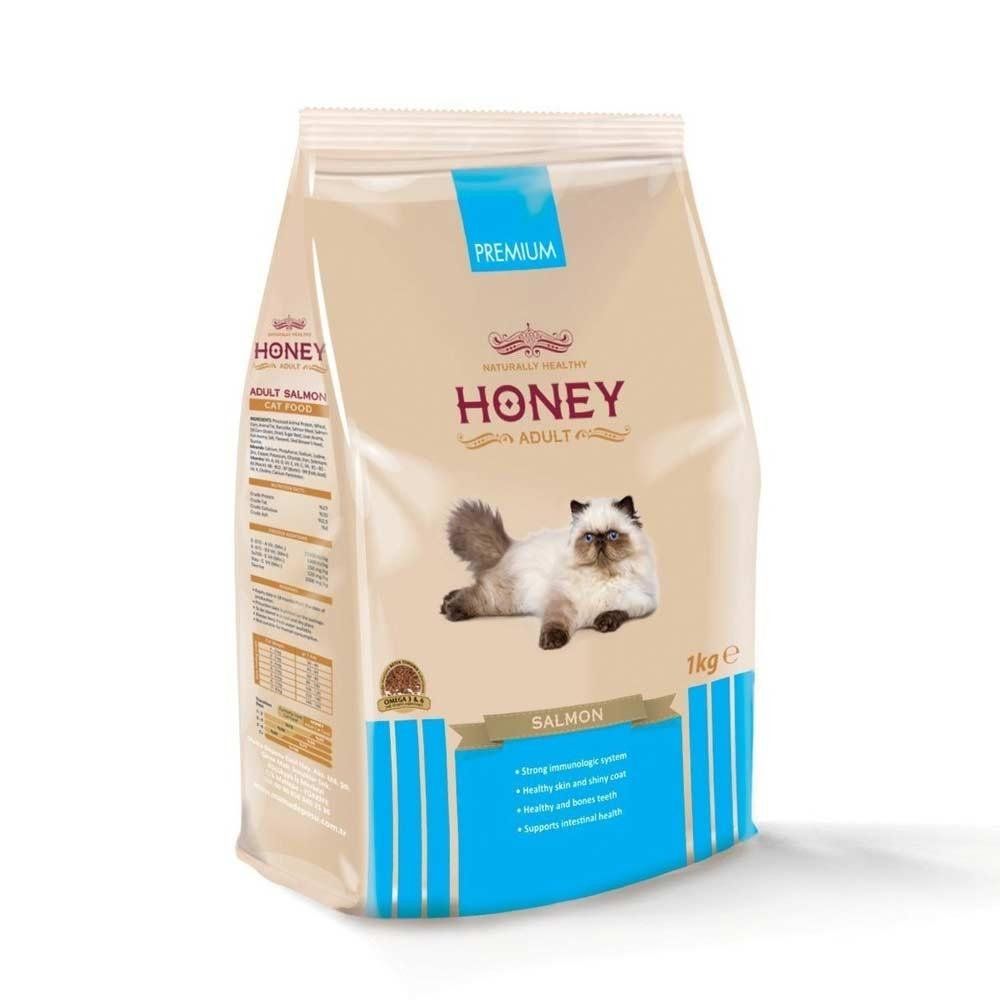 Honey Premium Somonlu Yetiskin 1 Kg Kedi Mamasi Fiyatlari