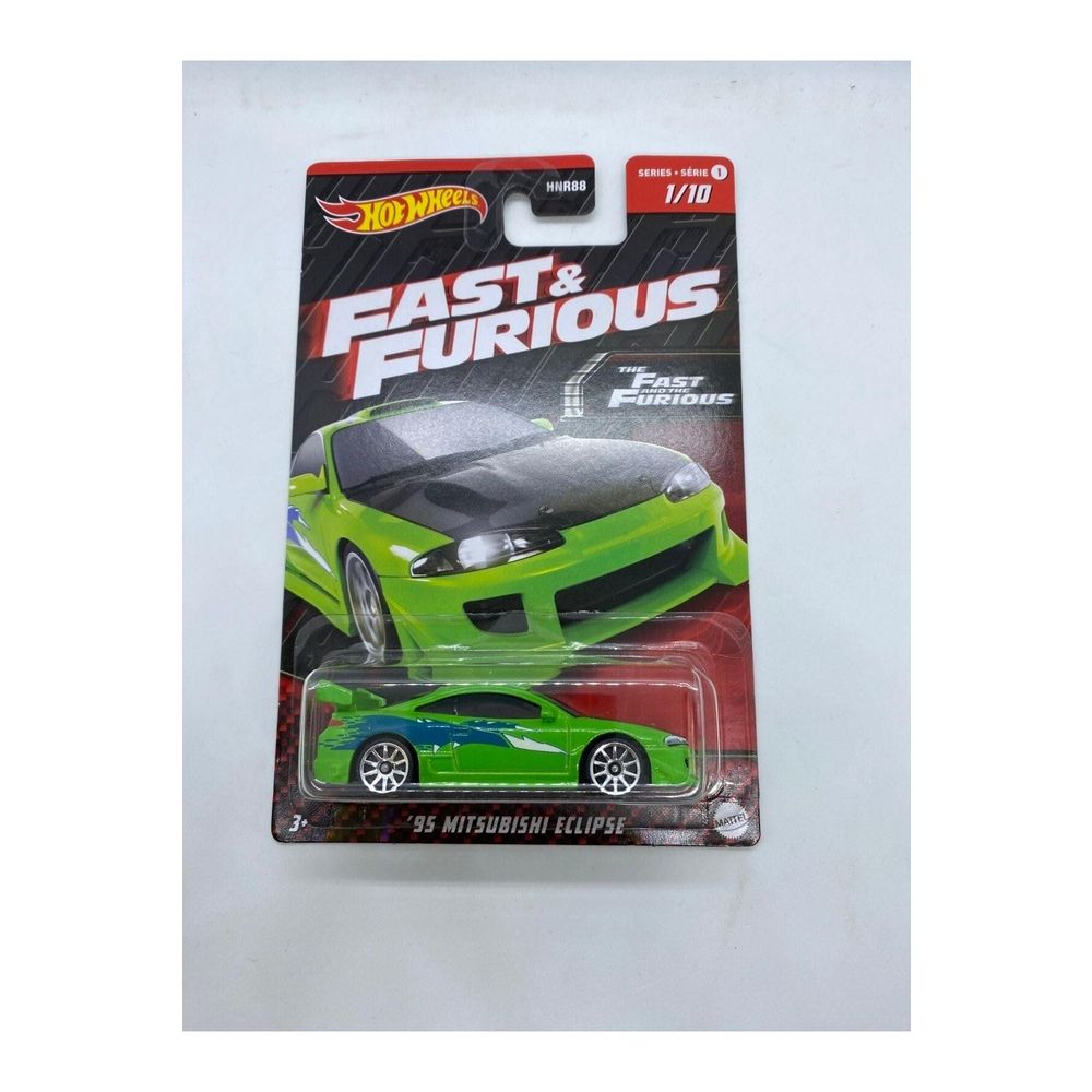 Hot Wheels 95 Mitsubishi Eclipse Fast and Furious Oyuncak Araba